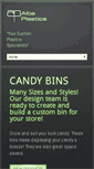 Mobile Screenshot of albaplastics.com